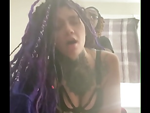 Emo slut gets full nelson ass clap pounding