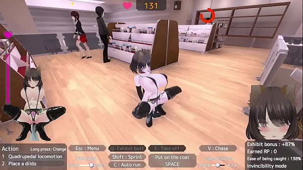 putita exhibicionista se masturba y exhibe en una tienda de ropa para que todos vean como se humilla la muy puta