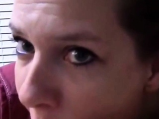 Amateur Housegirl Loves a Big Facial from Strangers